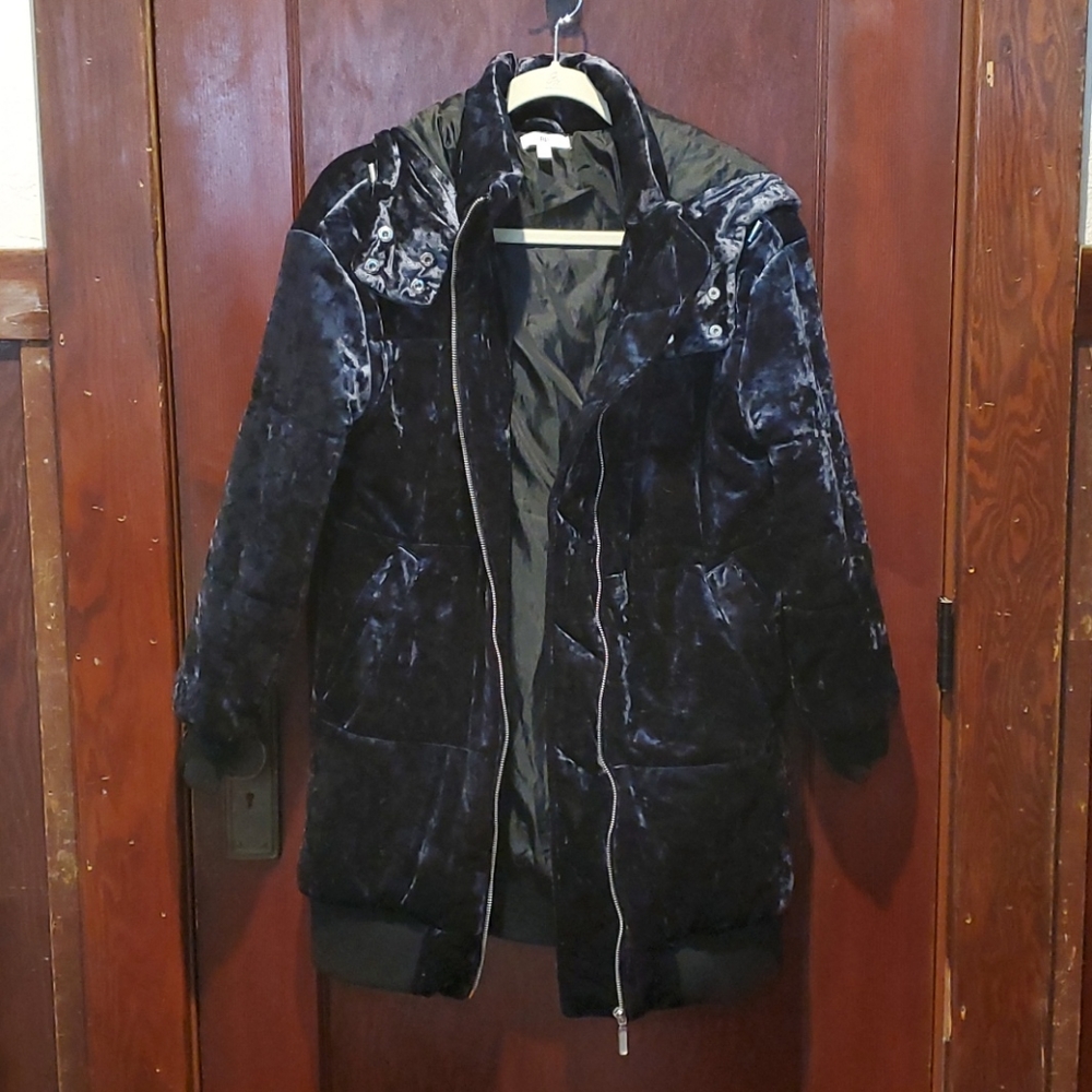Blue Velvet BP. Parka Jacket